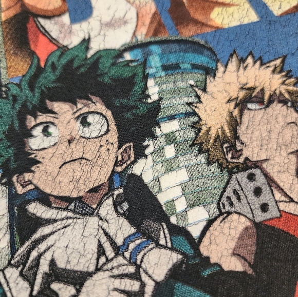 My Hero Academica Crewneck Graphic T-Shirt Anime, sz XL - Picture 8 of 10